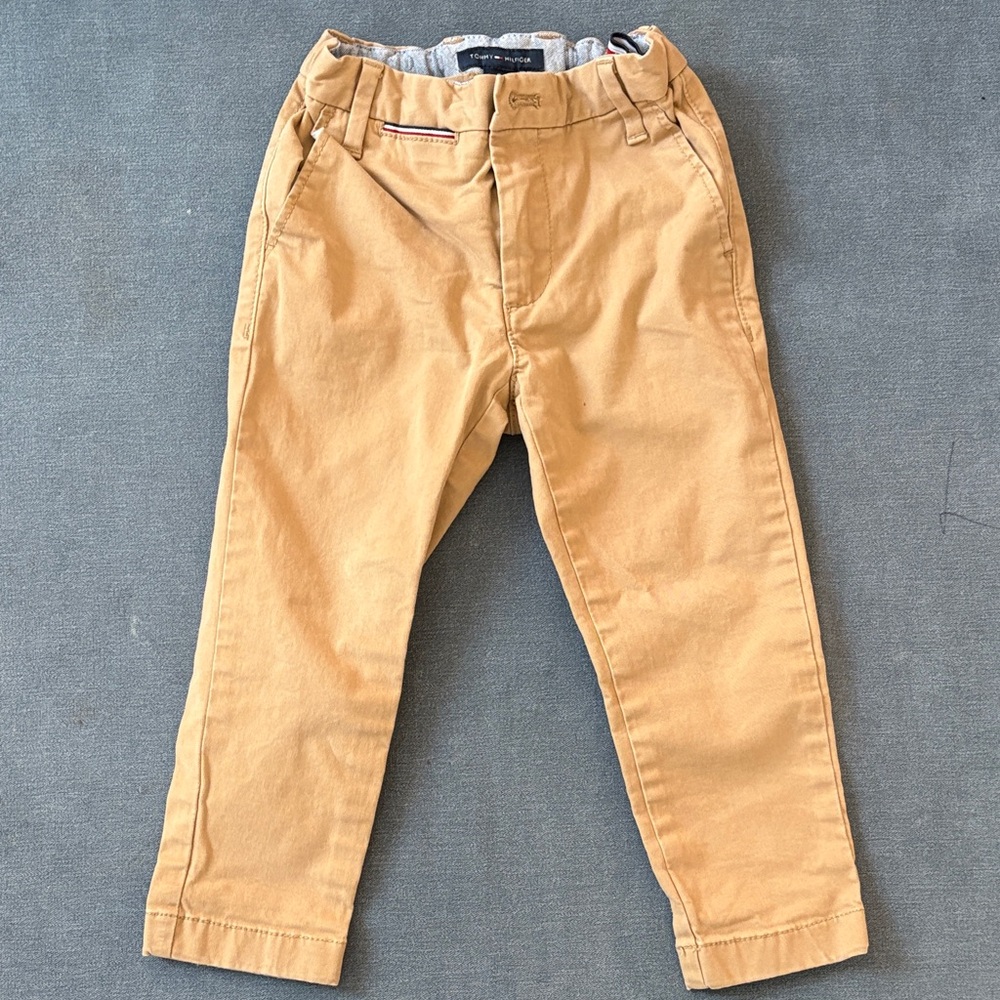 Tommy Hilfiger Tan Kids Chinos